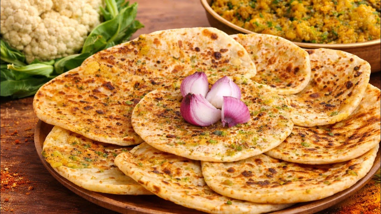 ফুলকপি পরোঠা/ fulkopi porotha recepie/ Gobhi ka parota #gobhiparatha #paratha#paratharecipe #gobhi