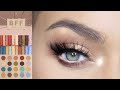 BH cosmetics BFF palette tutorial, CHAMPAGNE SMOKEY EYE