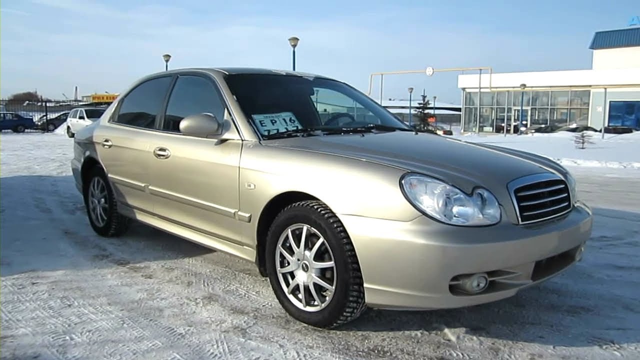 обзор hyundai sonata, 2003 год обзор hyundai sonata, 2003 год