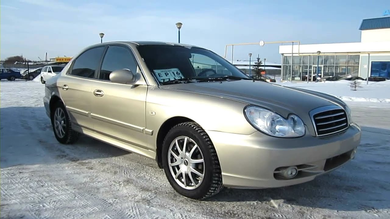 обзор hyundai sonata, 2003 год