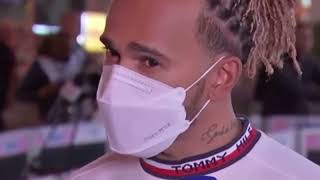 Lewis Hamilton post qualifying interview Bahrain GP #f1 #lewishamilton Update