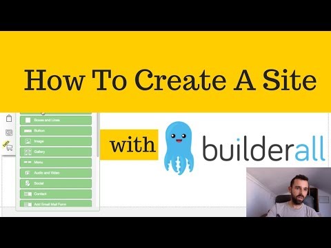 Как создать сайт в Builderall