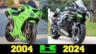 Kawasaki Ninja ZX-10R (2004-2024) - История Чемпиона Мира  по СуперБайку !