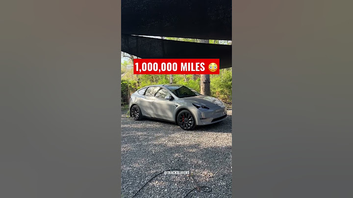 ⚠️*UNRELIABLE* TESLA MODEL Y PUTS DOWN 1,000,000 RELIABLE MILES ON ONE BATTERY 😳 🤬 #Shorts #Short