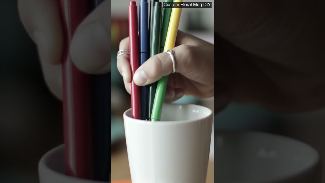 Custom Floral Mug DIY