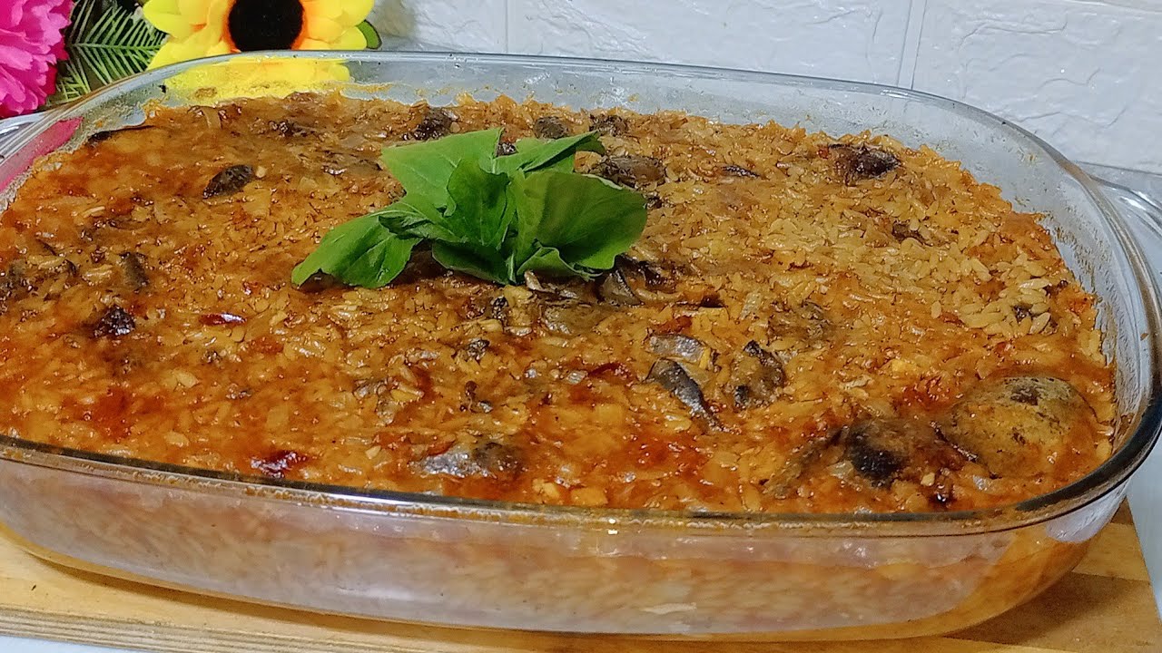 طاجن لسان عصفور بكبد الفراخ