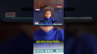 De Gaza a México llega la primera familia refugiada palestina tras pedir ayuda | Shorts | Crystal