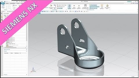 8.4 Rollenhaltewinkel - Roll Bracket - Siemens NX 12 Training - Part Design