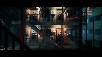 Cyberpunk Alley - UE4 Environment