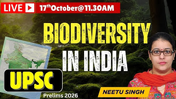 Ecology & Environment  Game Changer UPSC Prelims 2026-Biodiversity in India  I GS Session 45