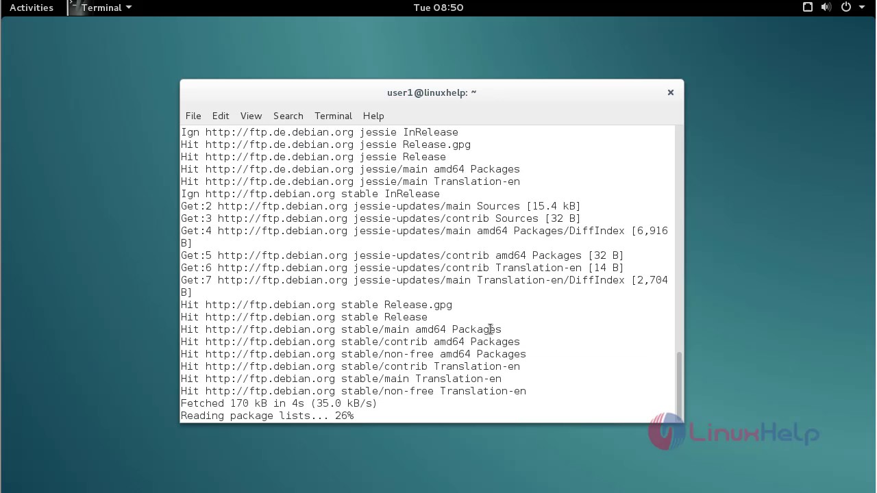 How to install GnuCash on Debian 8.3
