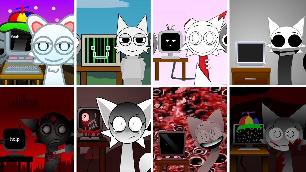 Incredibox - Sprunki but ONLY MR FUN COMPUTER and WENDA in ALL ...