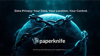 PaperKnife: A Privacy First PDF Utility Engine