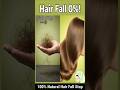 Hair Fall Control 100% Naturally | No Chemicals | Fast Results #haircare #beautytips #skincare