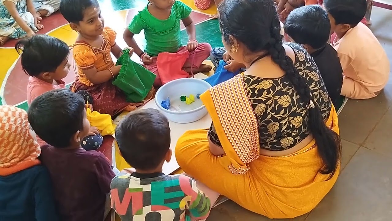 ಬಣ್ಣ ಬಣ್ಣದ ವಸ್ತುಗಳು ಪರಿಚಯ ಚಟುವಟಿಕೆ