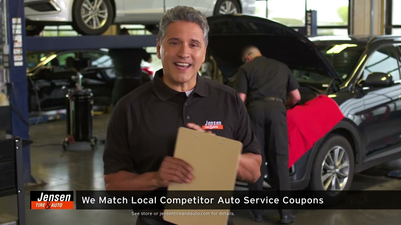 We Match Competitor Coupons on Expert Auto Service at Jensen Tire & Auto