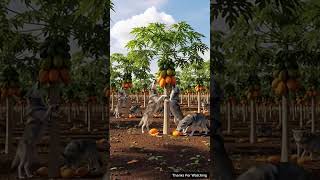 farming is best #ai #farmer #short #moonhindianimation #papaya