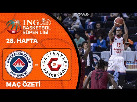 BSL 28. Hafta Özet | Bahçeşehir Koleji 82-74 Gaziantep