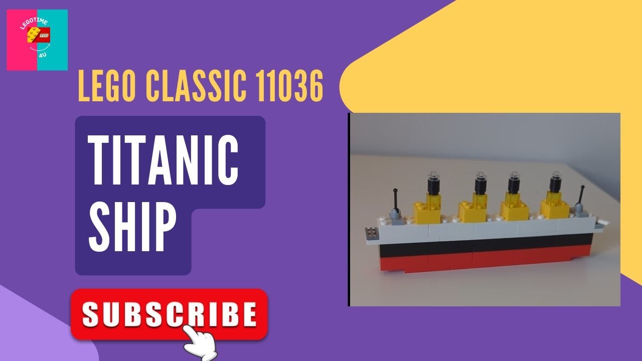 LEGO Classic 11036 Titanic ship.....