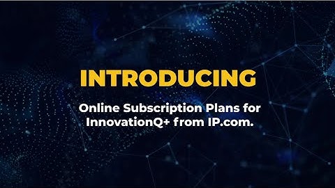 Introducing Storefront from IP.com