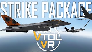 Leading a Realistic Strike Package with 8 Pilots