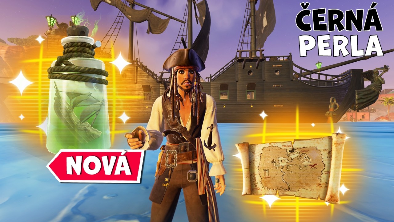 Piráti Z Karibiku (Jack Sparrow) Fortnite Update