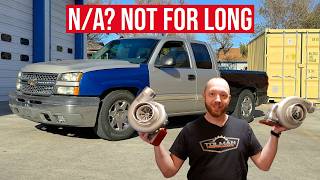 I Finally Finished My Junkyard Drag Truck (turbos incoming)
