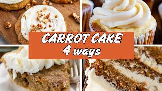 4 Ways to Transform Classic Carrot Cake Into Something New