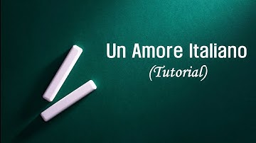 [초급설명]  Un Amore Italiano Line Dance (Tutorial) [Lineinus]