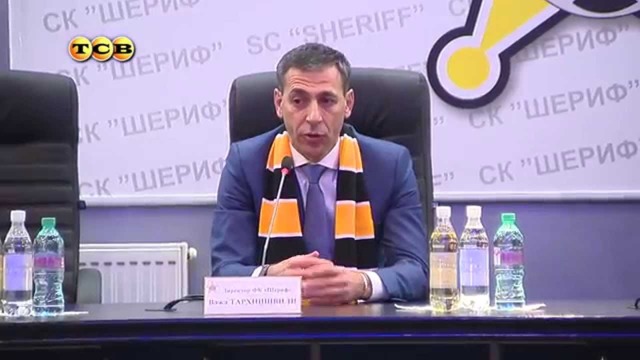 football score Представление новых игроков «Шерифа»(ТСВ) /The presentation of new players FC Sheriff.25.02.15