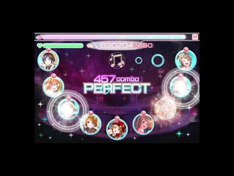 【スクフェス】輝夜の城で踊りたい Master フルコン 画面キャプチャ