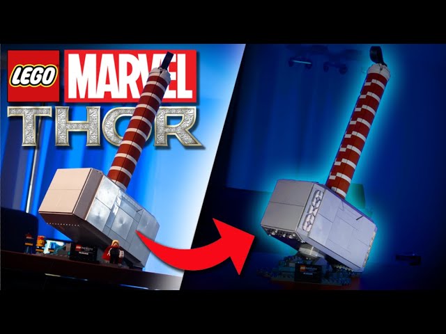 LEGO IDEAS - Mjolnir - Thor's hammer