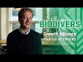 Growth alliance startup interviews with georg knig from biodivers