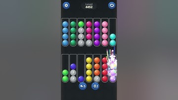 Ball Sort by Infinite Joy: Levels 4451, 4452, 4453