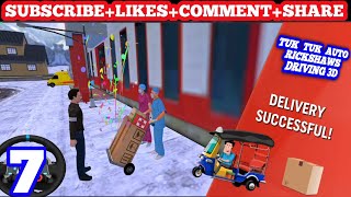Indian Auto Rickshaw Driving Simulator 3D Gameplay|Tuk Tuk Auto Driving 3D Game(Android Gameplay)#7 screenshot 3