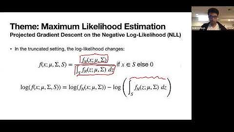 Causality & Algorithms Reading Group -- Recent work in truncated statistics