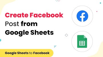 Google Sheets Facebook Integration - Create Facebook Post from Google Sheets  (हिन्दी)