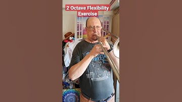 2 Octave Flexibility Exercise #short #flexibility #exercise #trombone