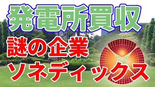 日本の太陽光発電所を買収する謎の外資企業【ソネディックス】
