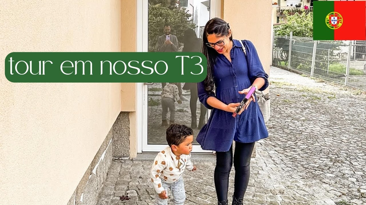 Tour pela nossa casa em PORTUGAL!!