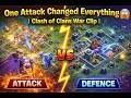 One Attack Changed Everything 😱  Clash of Clans War Clip