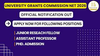 UGC NET June 2026 Official Notification | Complete Syllabus, Exam Pattern &amp; Eligibility |