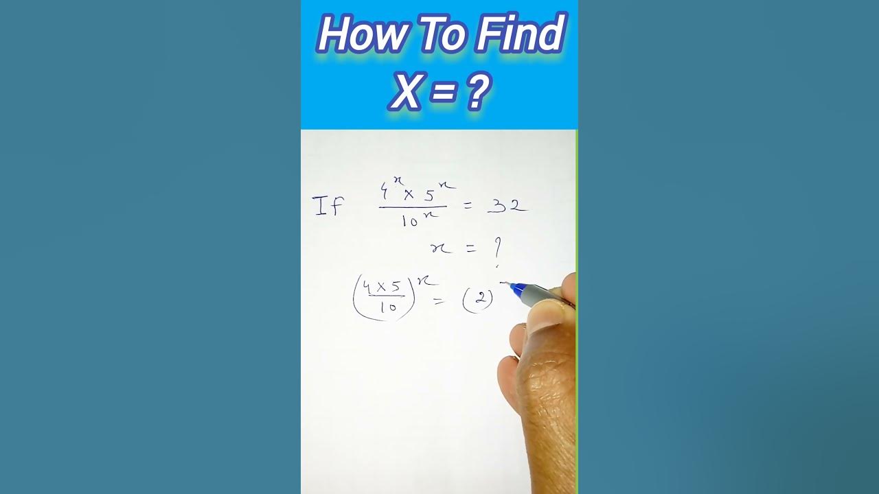 how-to-find-x-x-ko-find-kaise-kare-x-ka-value-kaise-nikale-youtube