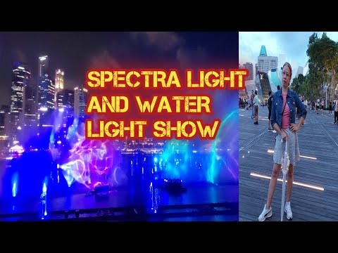 SPECTRA A LIGHT AND WATER SHOW at MARINA BAY SANDS!