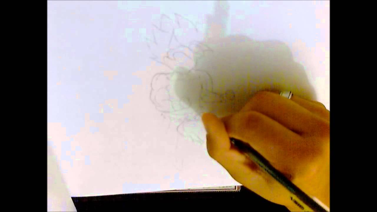 Speed Drawing "Sangoku" By Anas YouTube