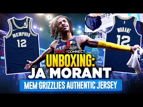 UNBOXING: Ja Morant Memphis Grizzlies Nike Swingman NBA Jersey, City  Edition