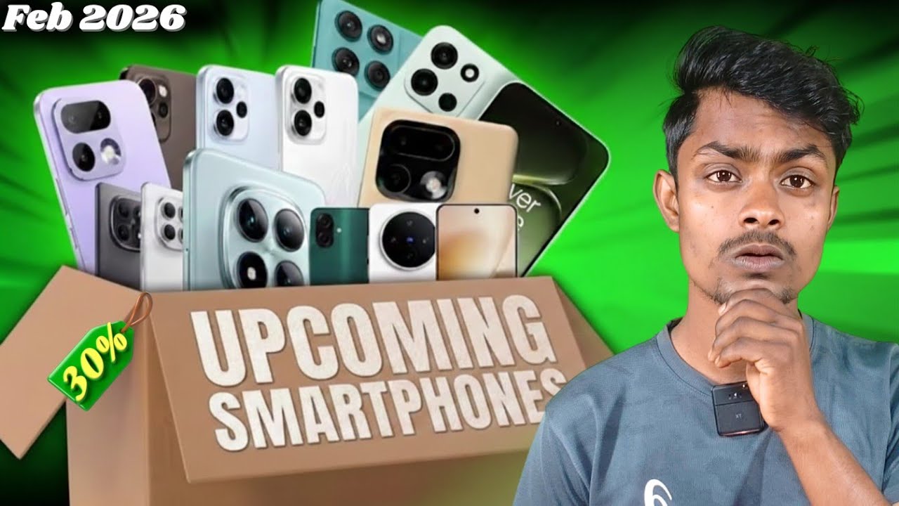 Top 6 Upcoming Smartphones 2026 🔥 | Launch Date, Price & Features | New 5G Phones India