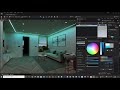 Emisive material in Lumen UE5 - Archviz scene