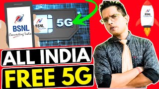 Bsnl Free 5g Service Launch | Govt Vi 50 Year Payment Plan | Bsnl 200000 New 4g 5g Towers #trending