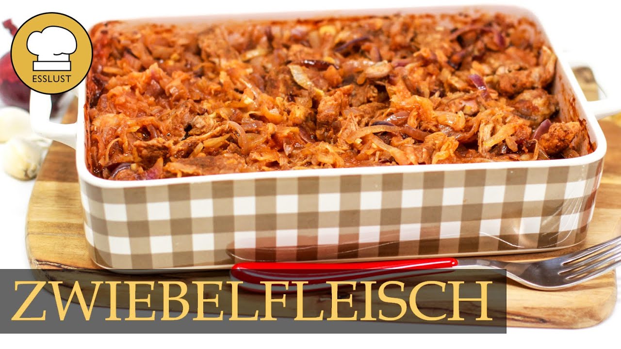 Südstaaten ZWIEBELFLEISCH aus dem Backofen